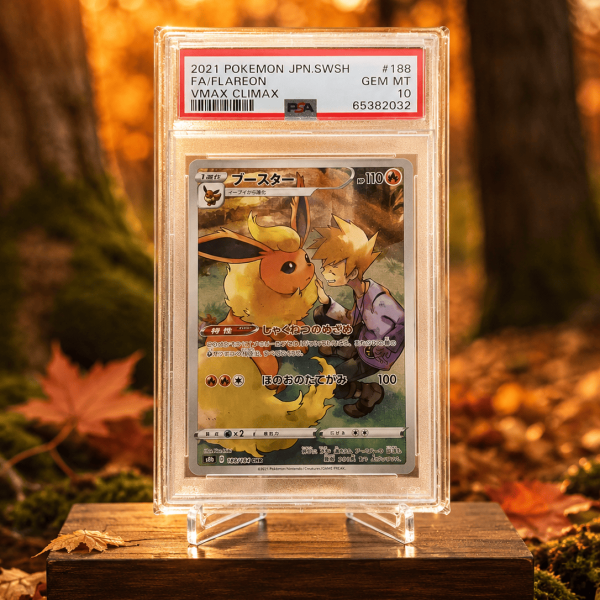 Flareon CHR #188/184 (Japanese) – PSA 10 Gem Mint