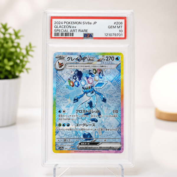 Glaceon ex SAR #206/187 - PSA 10 Gem Mint