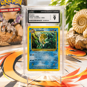 Omastar 1st Edition – Fossil Set 40/62 (CGC Mint 9)