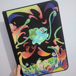 Bulbasaur Pokemon Custom Hand-Painted Album Binder