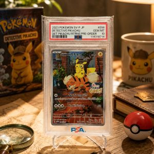 Detective Pikachu Growlithe Ride Promo – SV-P 098 (PSA 10 Gem Mint)