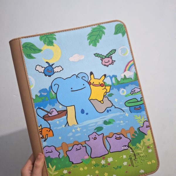 Ditto & Friends TCG Binder – Pokémon Picnic Full-Art 9-Pocket Card Album