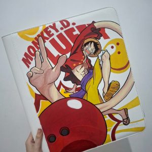 One Piece Straw Hat Pirates × ROUND1 Collection – 9-Pocket Toploader Binder