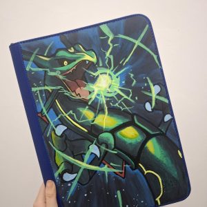 Rayquaza TCG Binder – Emerald Dragon Full-Art 9-Pocket Card Album